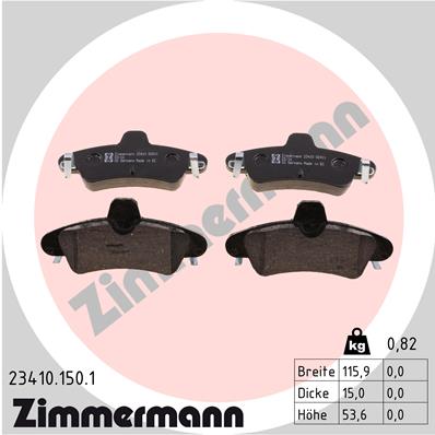 ZIMMERMANN 23410.150.1 Kit...