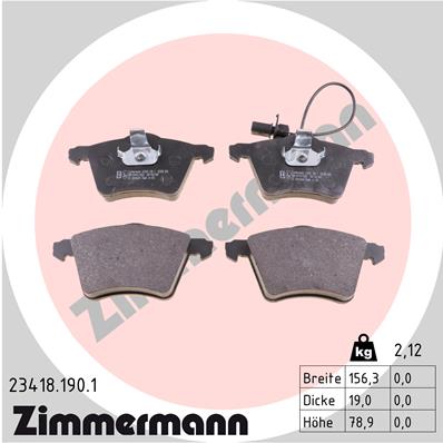 ZIMMERMANN 23418.190.1 Kit...