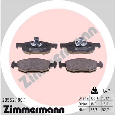 ZIMMERMANN 23552.180.1 Kit...