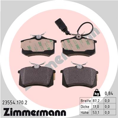 ZIMMERMANN 23554.170.2 Kit...