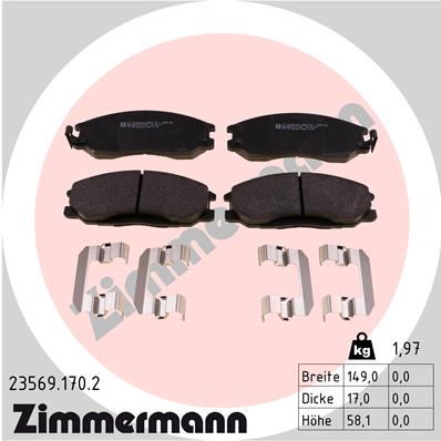 ZIMMERMANN 23569.170.2 Kit...