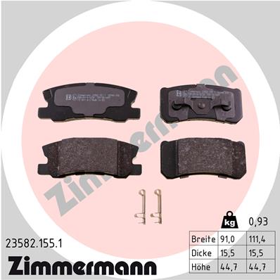 ZIMMERMANN 23582.155.1 Kit...