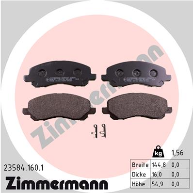 ZIMMERMANN 23584.160.1 Kit...