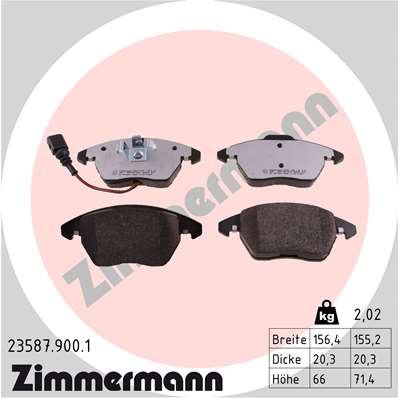 ZIMMERMANN 23587.900.1 Kit...