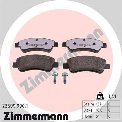 ZIMMERMANN 23599.990.1 Kit...