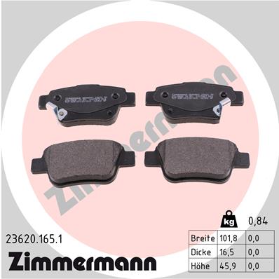 ZIMMERMANN 23620.165.1 Kit...