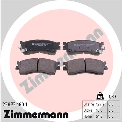 ZIMMERMANN 23873.160.1 Kit...