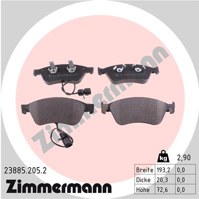 ZIMMERMANN 23885.205.2 Kit...