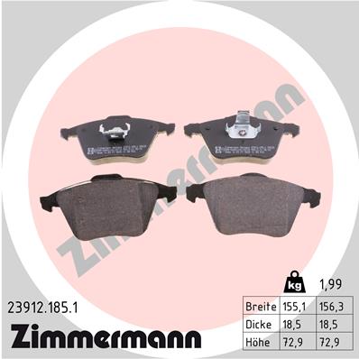 ZIMMERMANN 23912.185.1 Kit...