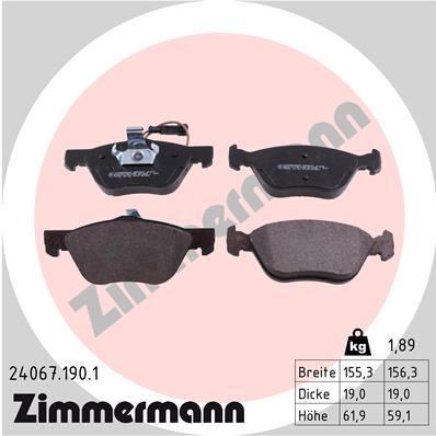 ZIMMERMANN 24067.190.1 Kit...