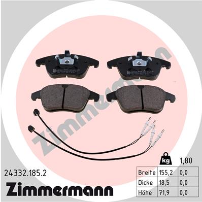 ZIMMERMANN 24332.185.2 Kit...