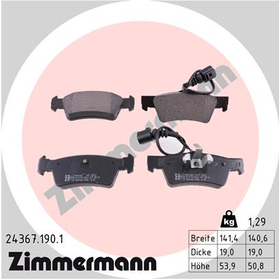 ZIMMERMANN 24367.190.1 Kit...