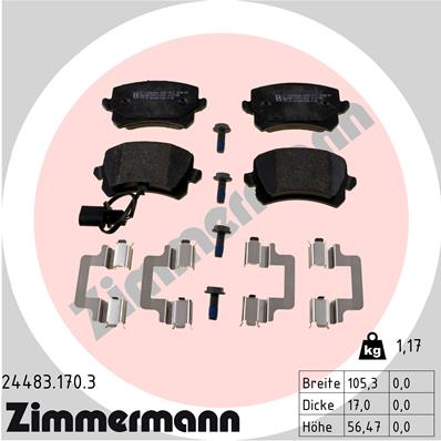 ZIMMERMANN 24483.170.3 Kit...