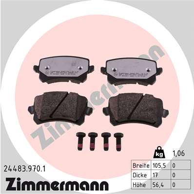 ZIMMERMANN 24483.970.1 Kit...