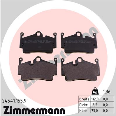 ZIMMERMANN 24541.155.9 Kit...