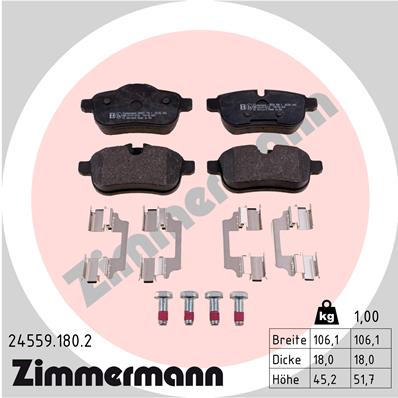 ZIMMERMANN 24559.180.2 Kit...