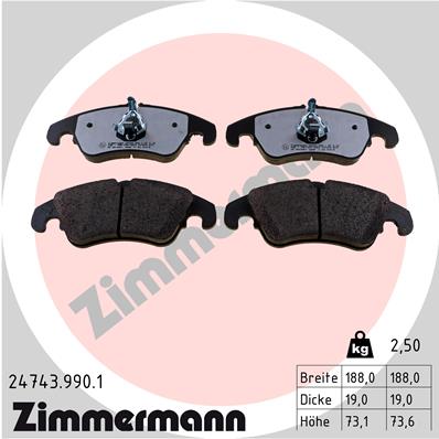 ZIMMERMANN 24743.990.1 Kit...