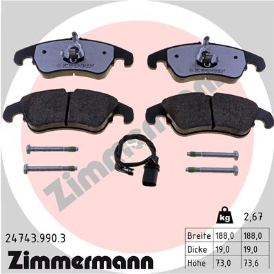ZIMMERMANN 24743.990.3 Kit...