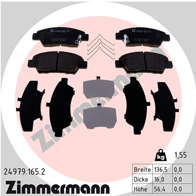 ZIMMERMANN 24979.165.2 Kit...