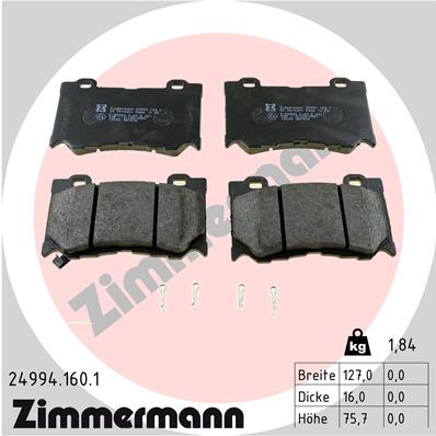 ZIMMERMANN 24994.160.1 Kit...