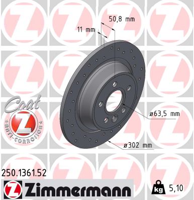 ZIMMERMANN 250.1361.52...