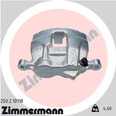 ZIMMERMANN 250.2.10118 Pinza freno-Pinza freno-Ricambi Euro