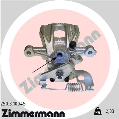 ZIMMERMANN 250.3.10045 Pinza freno-Pinza freno-Ricambi Euro