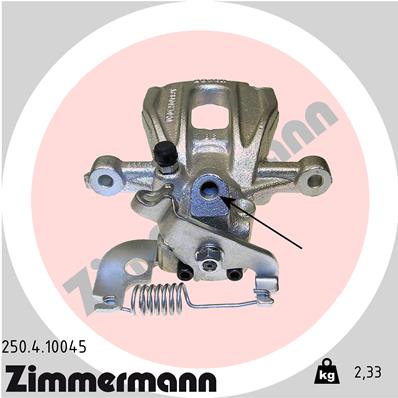 ZIMMERMANN 250.4.10045 Pinza freno-Pinza freno-Ricambi Euro