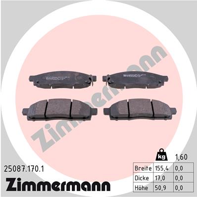 ZIMMERMANN 25087.170.1 Kit...