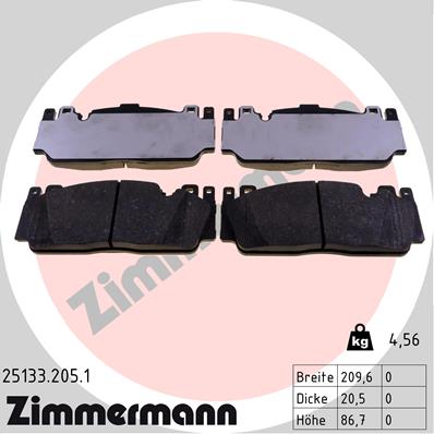 ZIMMERMANN 25133.205.1 Kit...