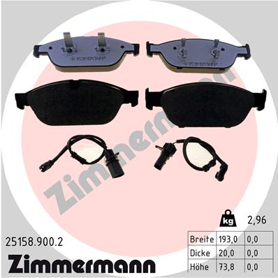 ZIMMERMANN 25158.900.2 Kit...