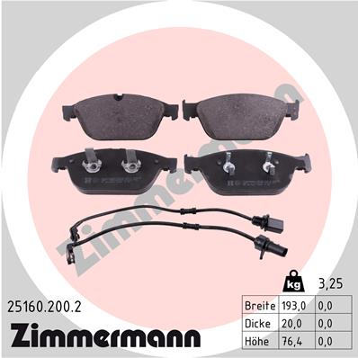 ZIMMERMANN 25160.200.2 Kit...