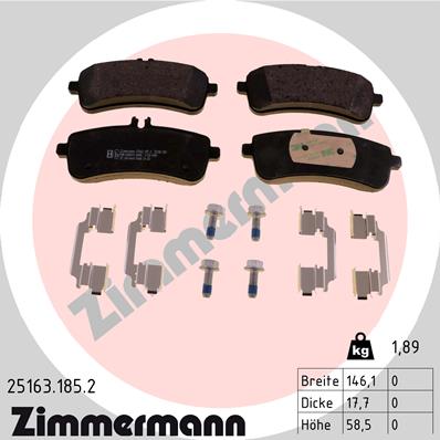 ZIMMERMANN 25163.185.2 Kit...
