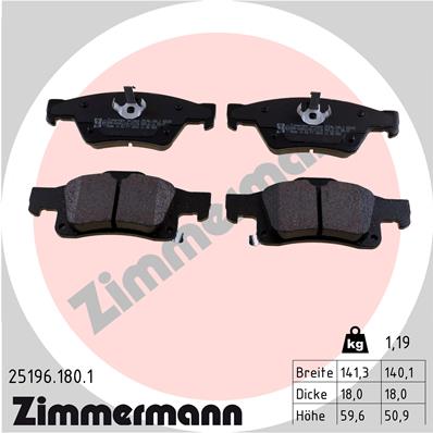 ZIMMERMANN 25196.180.1 Kit...