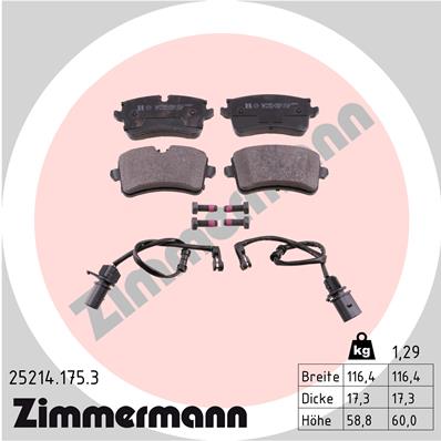ZIMMERMANN 25214.175.3 Kit...