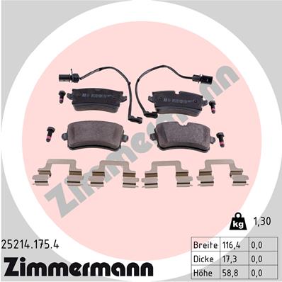 ZIMMERMANN 25214.175.4 Kit...