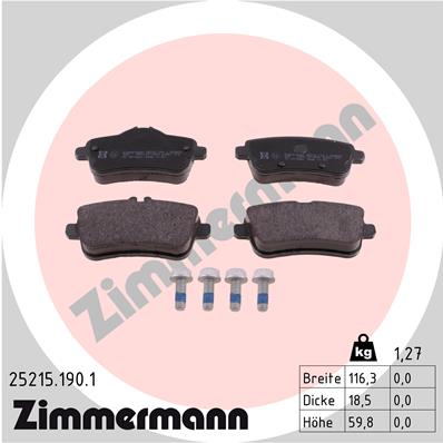 ZIMMERMANN 25215.190.1 Kit...