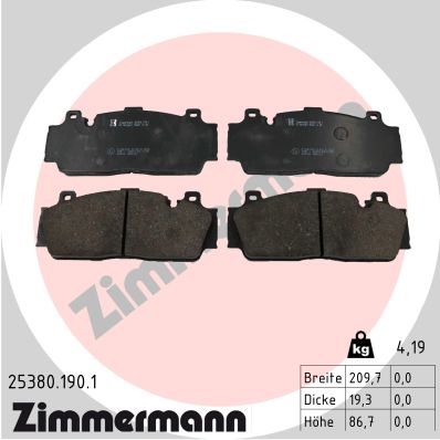 ZIMMERMANN 25380.190.1 Kit...