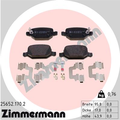 ZIMMERMANN 25652.170.2 Kit...