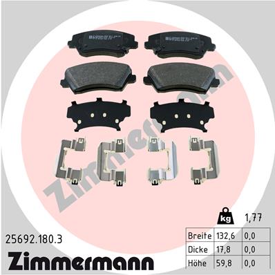 ZIMMERMANN 25692.180.3 Kit...