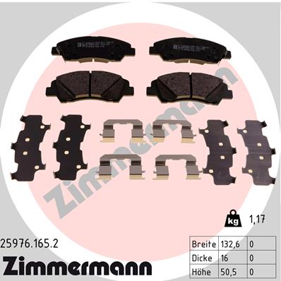 ZIMMERMANN 25976.165.2 Kit...