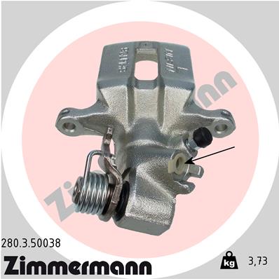 ZIMMERMANN 280.3.50038 Pinza freno