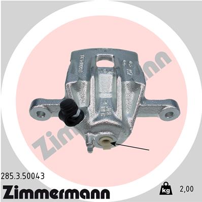 ZIMMERMANN 285.3.50043 Pinza freno