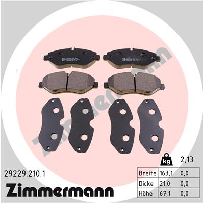 ZIMMERMANN 29229.210.1 Kit...