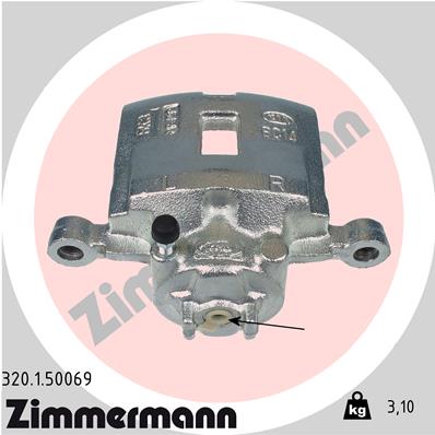 ZIMMERMANN 320.1.50069 Pinza freno-Pinza freno-Ricambi Euro