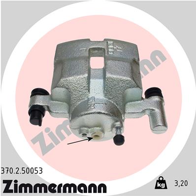 ZIMMERMANN 370.2.50053 Pinza freno-Pinza freno-Ricambi Euro