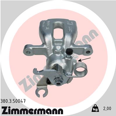 ZIMMERMANN 380.3.50047 Pinza freno