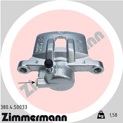 ZIMMERMANN 380.4.50033 Pinza freno