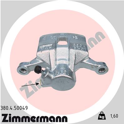 ZIMMERMANN 380.4.50049 Pinza freno