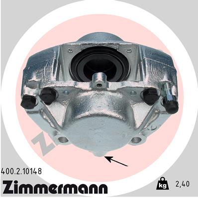 ZIMMERMANN 400.2.10148 Pinza freno